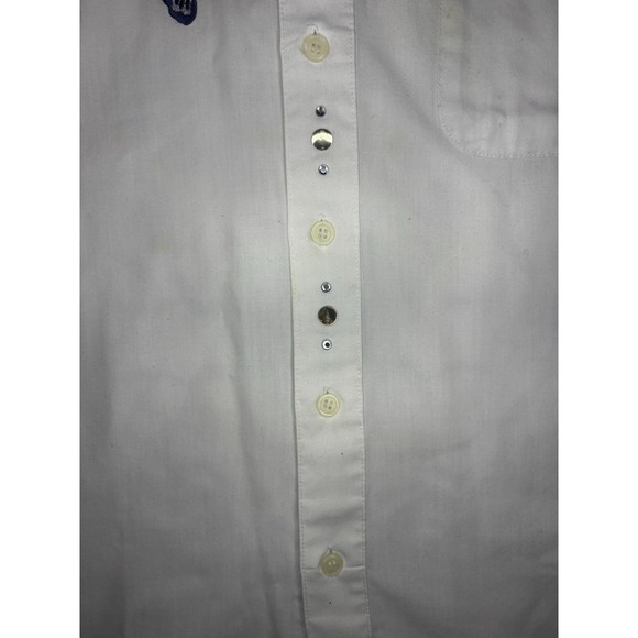 🦋Vintage Marquis Button Up Shirt Size 15.5 - Butterflies/ Rhinestones - Picture 6 of 11